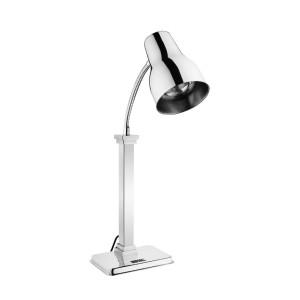 Lampe Chauffante sur Pied 250W Buffalo en Acier Inoxydable