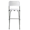 Bolero High Folding Stools - Set of 2 in sturdy steel