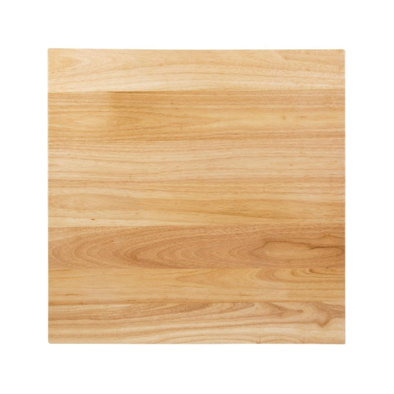 Tischplatte Quadratisch Holz Natur Bolero 700mm DY737