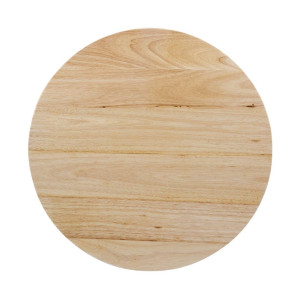 Round Natural Wood Table Top 600 mm Bolero DY738 - Essential Professional Kitchen