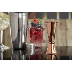 Conical copper bar measure 25/50ml Olympia DR606 - Precision and elegance