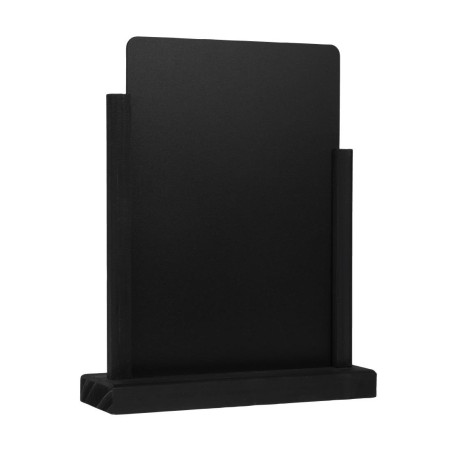 Schwarze elegante Tischtafel A4 297 x 210 mm - Olympia