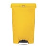 Poubelle à Pédale Slim Jim Rubbermaid - Jaune 50L