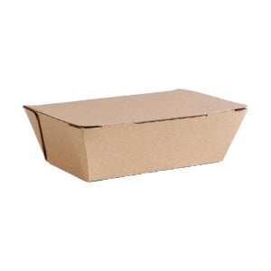 Kompostierbare mikrogerillte Lebensmittelverpackungen 130 x 195 mm - Packung mit 300 Vegware