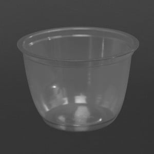 Pots Transparents PET Recyclables 227 ml - Mettez en valeur vos créations culinaires!