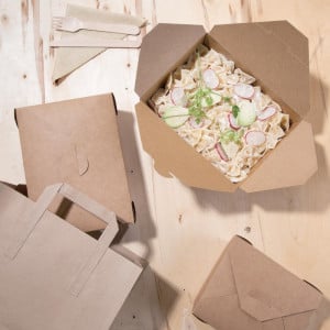 Compostable Food Containers 1800 ml - Pack of 200