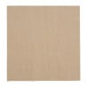 Recycled 2-Ply Snacking Napkins 330 mm Kraft - Pack of 2000