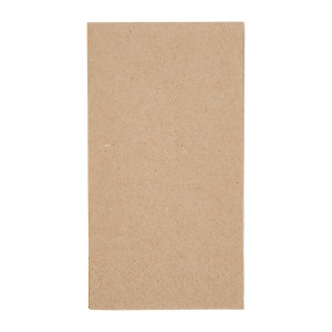 Serviettes Snacking Recyclées 2 Plis 330mm Blanches - Lot de 2000