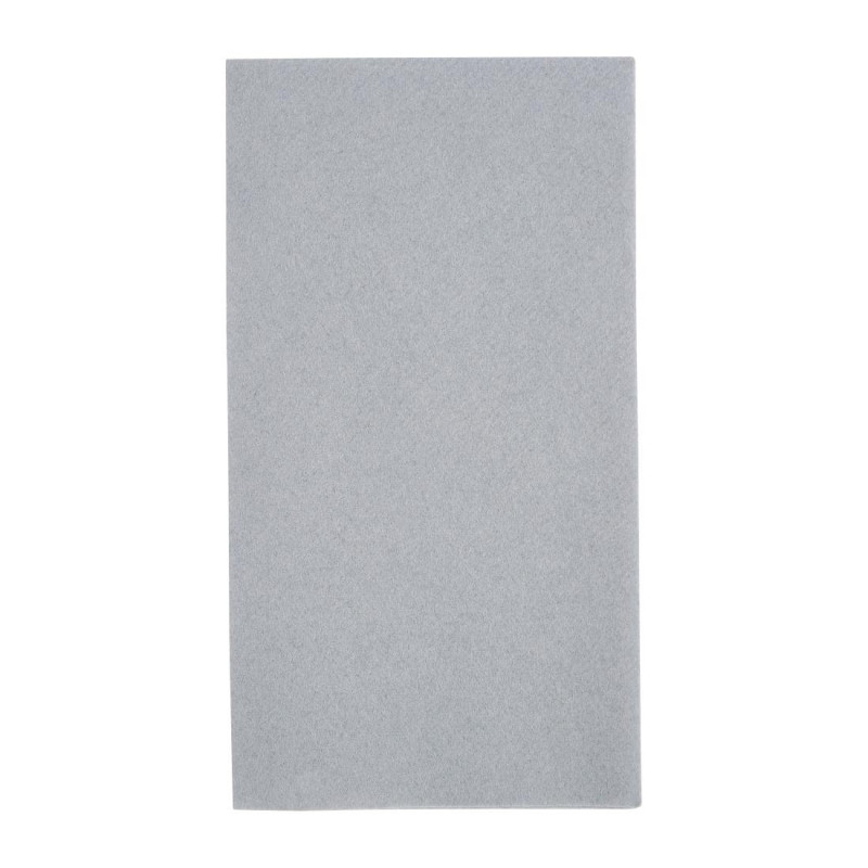 Airlaid Table Napkins 8-Fold Premium Gray 40x40 cm - Superior Quality