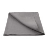 Serviettes de table en lin grises 400 x 400 mm - Lot de 12 - Olympia