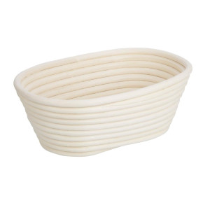 Panier de Fermentation Ovale Rotin Vogue 210x150x80 mm - Qualité Professionnelle