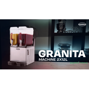 Machine à Granita Slush Puppie - 2 x 12 L - CombiSteel