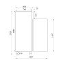 Kühlschrank aus Edelstahl GN 2/1 - 1410 L