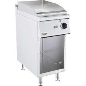 Gasgrillplatte Chrom auf Schrank - Serie 700 - 400 mm - CombiSteel