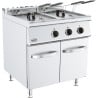 Electric Fryer on Stand - Series 700 - 2 x 18 L - CombiSteel