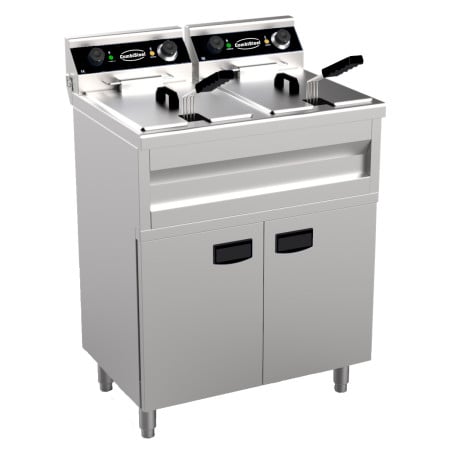 Fryer on Electric Chest - 2 x 9 L - CombiSteel