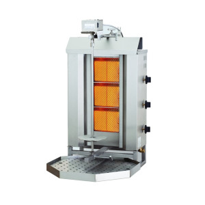 Gas-Kebab-Grill - 3 Heizbereiche - CombiSteel