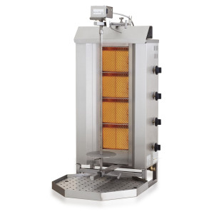 Gas-Kebab-Grill - 4 Heizbereiche - CombiSteel