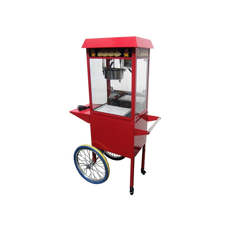 Professional Popcorn Machine on Wheels - CombiSteel