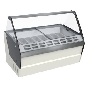 Eisvitrine - Statisch - 16 x 5 L - CombiSteel