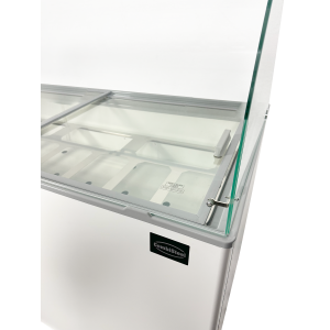 Eisvitrine - Statisch - 10 x 5 L - CombiSteel