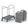 Laundry Transport Trolley - 2 x 125 L - CombiSteel