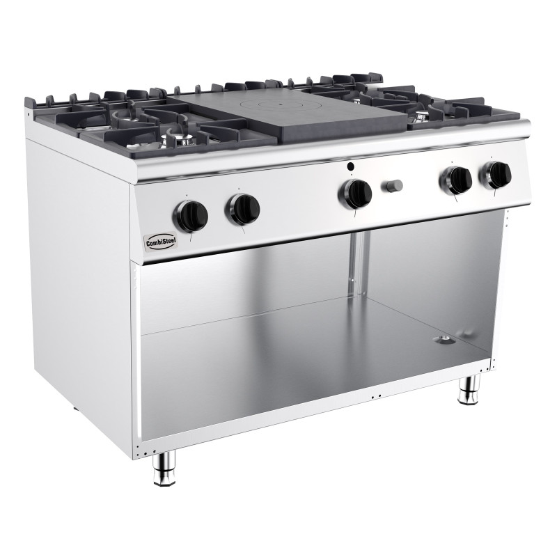 Professional Gas Stove 700 - 4 Burners - CombiSteel Professional Gas Stove 700 - 4 Burners - CombiSteel