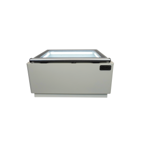 White Countertop Ice Cream Display - Static - 3 x 5 L - CombiSteel