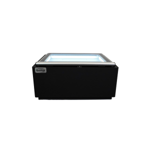 Black Countertop Ice Cream Display Freezer - Static - 3 x 5 L - CombiSteel