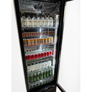 Black High Refrigerated Back Bar - 293 L - CombiSteel