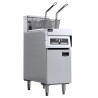 Friteuse sur Coffre Electrique - 2 x 12,5 L - CombiSteel