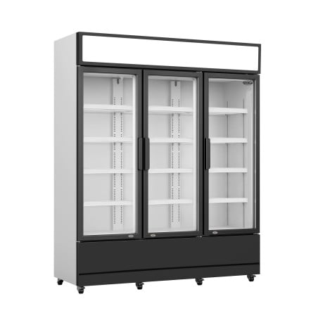 Refrigerated Display Case for Drinks 3 Glass Doors 1065L Combisteel - High Capacity, Premium Quality