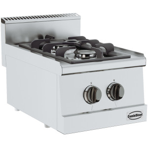 Tischherd 600 2 Brenner CombiSteel - Professionelles Kochen