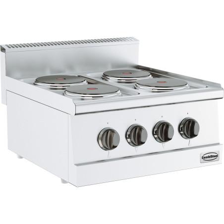 Countertop Stove 4 Plates 600 - 7400 W CombiSteel: High Performance Cooking