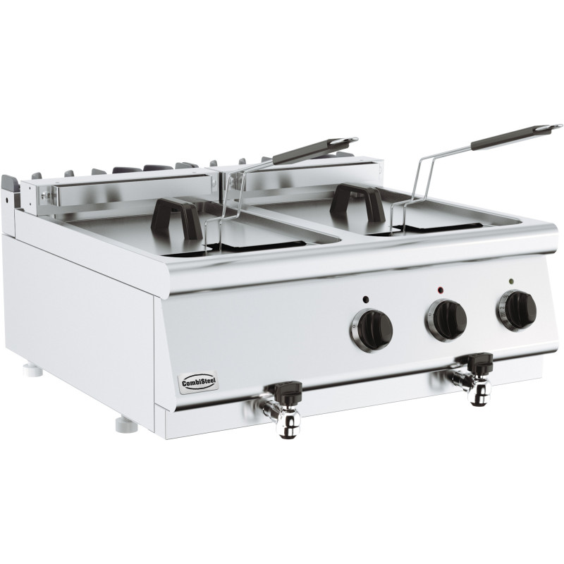 Electric Fryer Countertop 700 - CombiSteel: Prepare crispy fries with ease! Electric Fryer Countertop 700 - CombiSteel: Prepare crispy fries with ease!