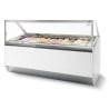 Millennium Ice Cream Display Case - Combisteel Refrigerated 16 bins - LED