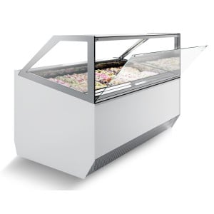 Millenium Ice Cream Display - 16 x 5 L CombiSteel - Efficient Professional Equipment