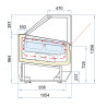 Vitrine à Glace Millenium - 16 x 5 L CombiSteel - Équipement professionnel efficient