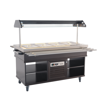 Buffet Chaud - 4 GN 1/1 - CombiSteel