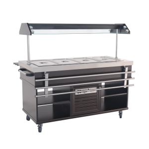 Buffet Chaud - 4 GN 1/1 - CombiSteel