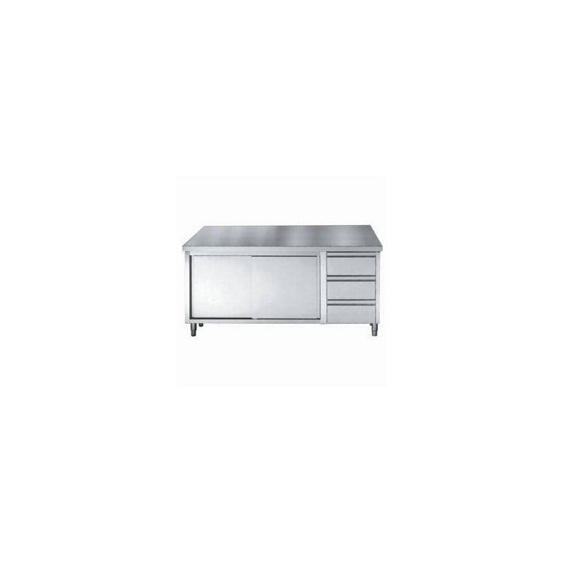 Professional Low Stainless Steel Furniture GN 1/1 - CombiSteel