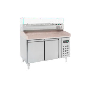 Refrigerated Pizza Cabinet - 2 Doors - 390 L - CombiSteel