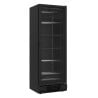 Black Negative Refrigerated Cabinet - 1 Glass Door - 382 L - CombiSteel