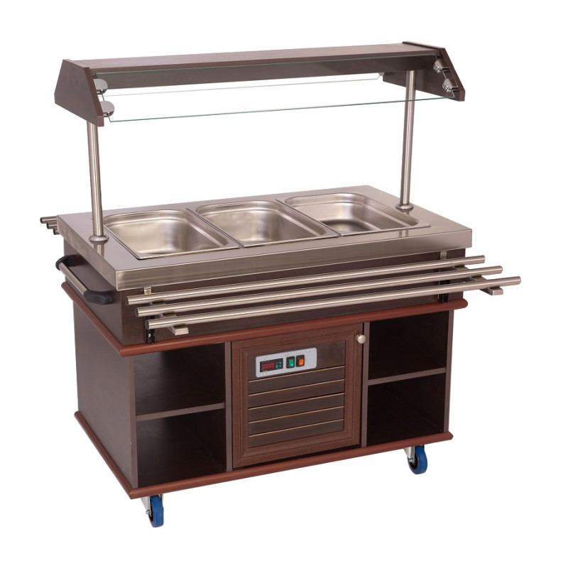 Hot Buffet - 3 GN 1/1 - CombiSteel