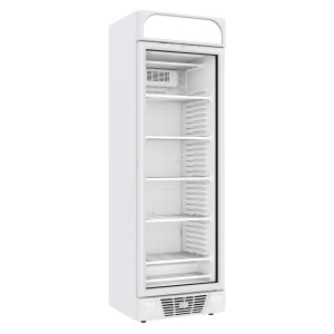 Armoire Réfrigérée Négative Blanche 382L 1 Porte Vitrée CombiSteel