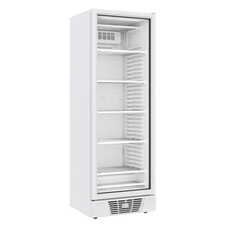 Armoire Réfrigérée Négative Blanche - 1 Porte Vitrée - 382 L - Combisteel - Congélateur Professionnel