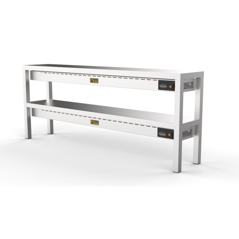 Ceramic Warming Shelf - 2 Levels - Combisteel | Professional Kitchen