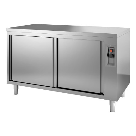 Heated Cabinet with 2 Doors - L 1600 x D 700 mm - CombiSteel