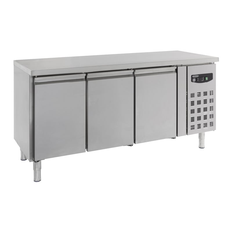 Table Réfrigérée Positive 3 Portes CombiSteel - Acier Inoxydable, 386 L