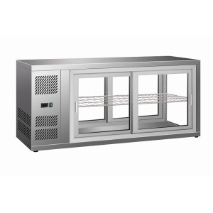 Kühlvitrine für Gebäck 150L - CombiSteel | Umluftkühlung & LED-Beleuchtung